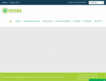 Tablet Screenshot of nerba.pt